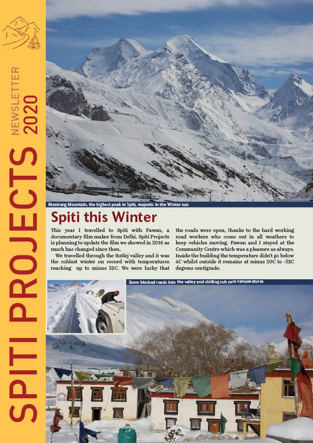 Spiti Projects Newsletter 2020